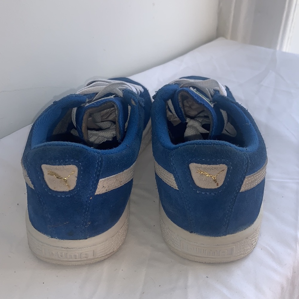 Puma Classic Suede Jr Snorkel blue/white - Picture 3 of 10